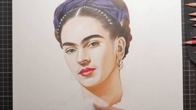 Drawing Frida Kahlo смотреть онлайн