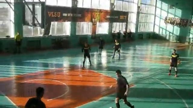 1 тайм. Эверест - All Stars. 10 тур. Лига 4-В. Лето-2016. Владимирский мини-футбол.