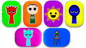 Sprunki cubes | GUESS which Sprunki is hidden inside the cubes. Sheldon Sprunker/Cooper