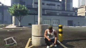 GTA 5 franklin Attack on the police station and five stars.