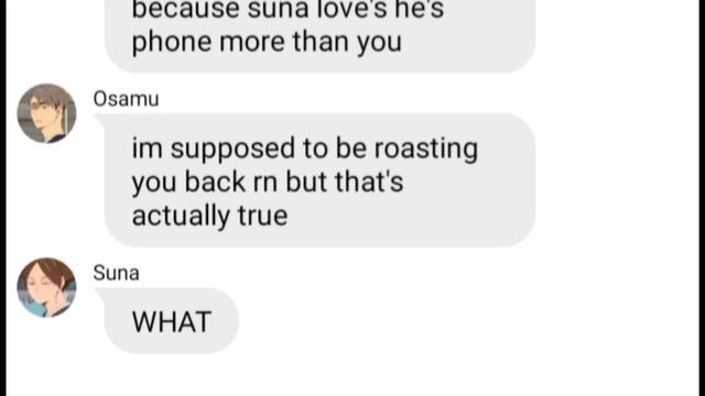 sakusa is energetic!? || Haikyuu chat chaos ||