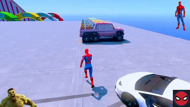 GTA V Mega Ramp Boats, Cars, Motorcycle, Jet With Trevor and Friends Epic Stunt Map Challenge