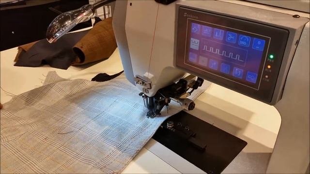 Электронная швейная машина ручного стежка