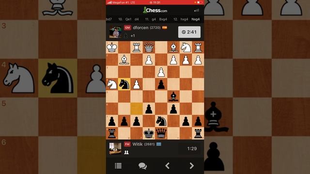 Шахматы. Испанский Гросс повержен! смотреть онлайн