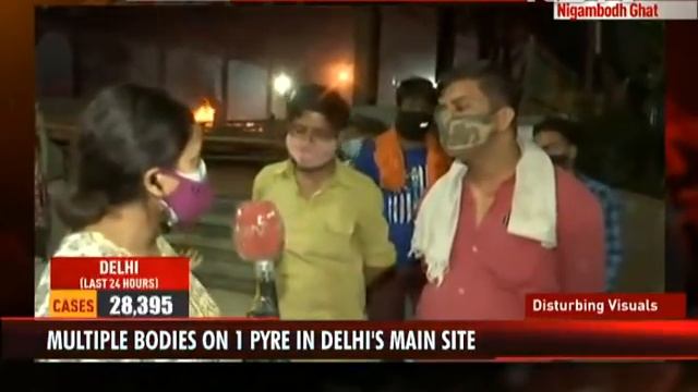 Multiple Bodies On One Pyre In Delhi's Crematorium | The News смотреть онлайн