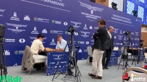 Magnus Carlsen not impressed by Aryan Tari's play? World Rapid 2023