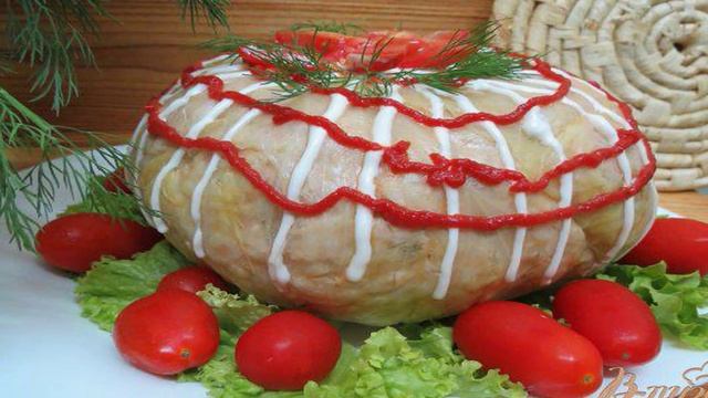 Капуста фаршированная