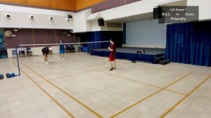 Badminton 1v2 at Sengkang CC 17 Dec 2023 (Part 3)