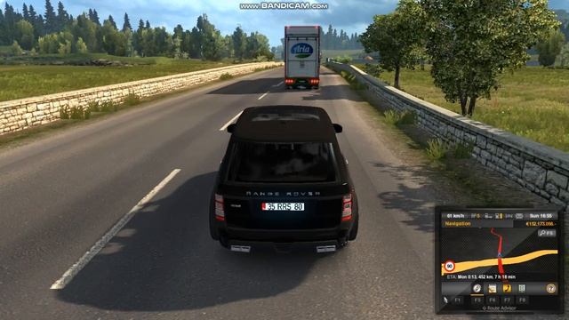 Euro Truck Simulator 2 #4 | Range Rover Startech Black | eurotrucks2 gameplay смотреть онлайн