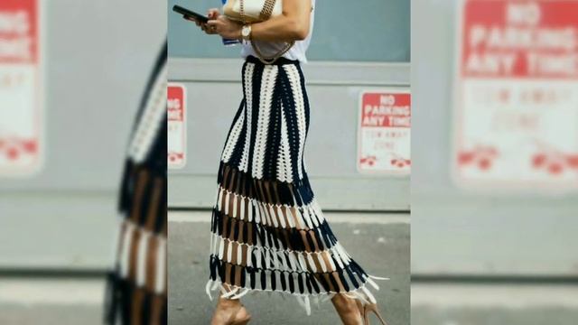 Awesome Designs of Crochet skirts latest collection / Granny Square Skirts / American trend смотреть онлайн