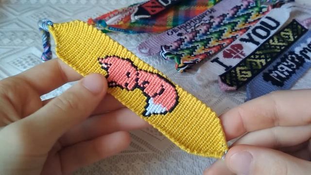 Обзор на фенечкичасть 5