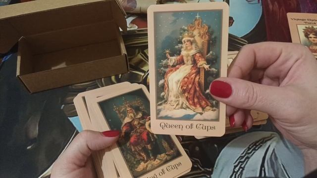 Обзор и Распаковка колоды "Винтажное Рождественское Таро" от Инги Пряник 🌺🌺🌺