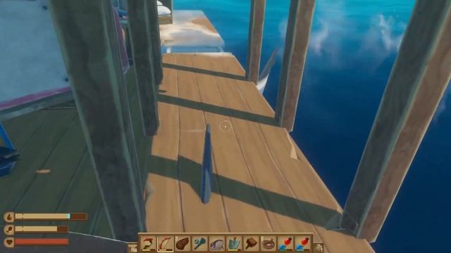 Raft (Solo) #7 Меня съел медведь на огромном острове! смотреть онлайн