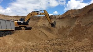 Песок строительный. Как добывают