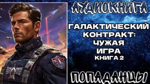 АУДИОКНИГА ПОПАДАНЦЫ: ГАЛАКТИЧЕСКИЙ КОНТРАКТ - ЧУЖАЯ ИГРА. КНИГА 2