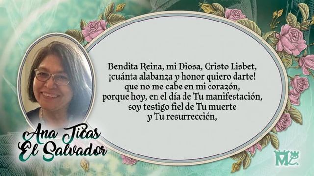 Carta de Agradecimiento de Ana Ticas desde el Salvador смотреть онлайн