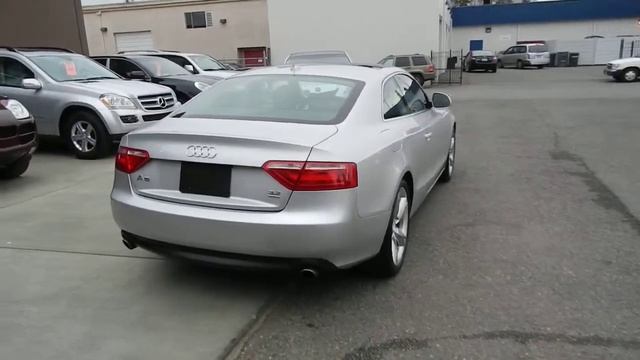 2009 Audi A5 Ice Silver Metallic - STOCK 047981 - Walk around