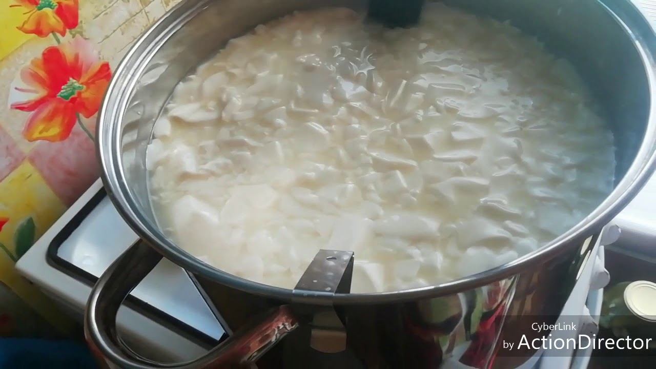 Приготовление сыра на сычужном ферменте. смотреть онлайн