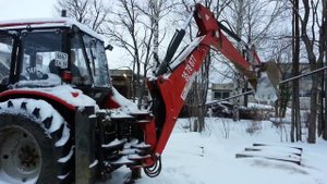 Мтз 92п 2626-01 экскаватор погрузчик