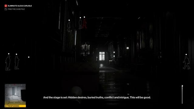 Hitman 3 - Mission 2 Dartmoor - Master - Using Peeping hole in Panic Room! смотреть онлайн