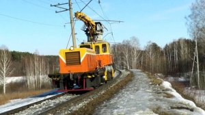 Мотовоз погрузочно-транспортный МПТ-4, техника железной дороги