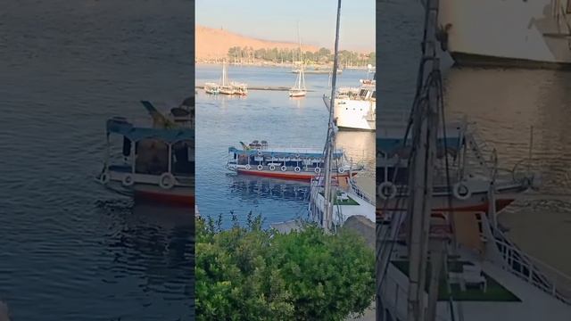 من أجمل المناظر الطبيعية الجميلة منظر نهر النيل في أسوان смотреть онлайн