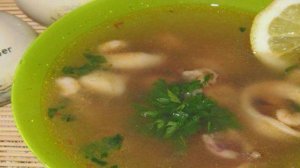 Суп из морского коктейля