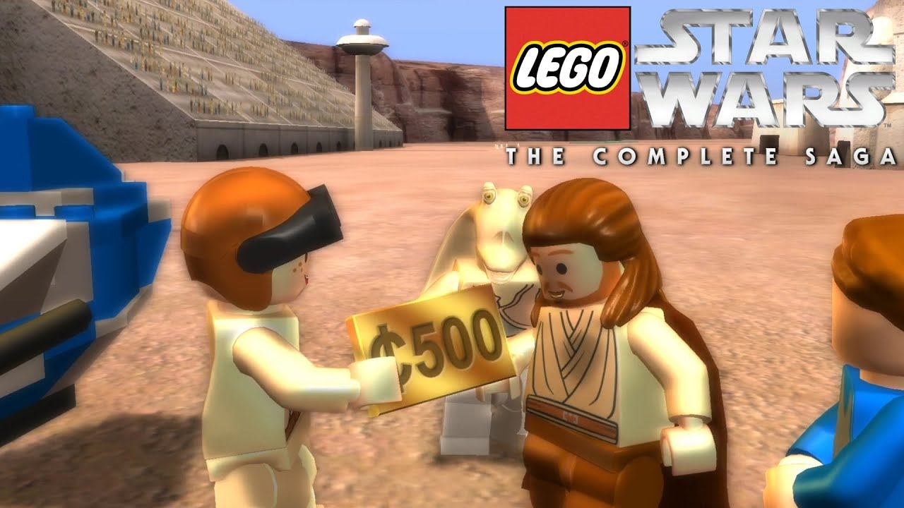 Энакин Скайуокер - до того как стал известен - Lego Star Wars: The Complete Saga #3