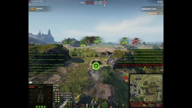 WOT Т-54 первый образец, Т-44-100(Р), Линия фронта,