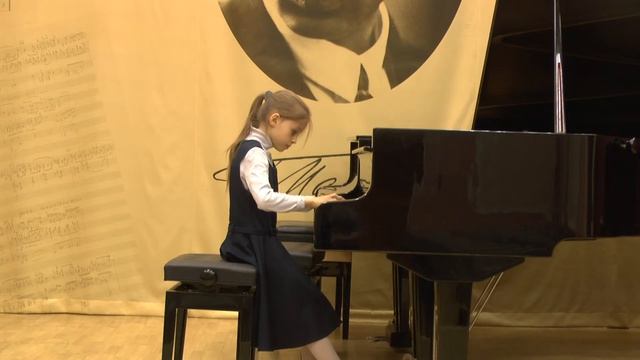 Пучкова Ефросинья 1 класс, ДМШ им. Б.Л. Пастернака