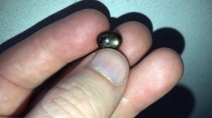 Сапфир звёздчатый, золотисто- чёрный 5,3кт №99