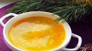 Суп овощной на бульоне из телятины