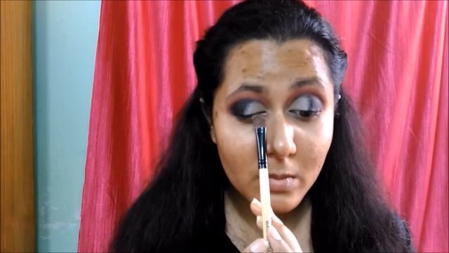 Glam eye look for wedding or reception party/HINDI