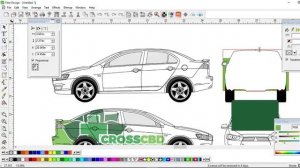Design Vehicle Wrap For Cross CBD Client In Vector Scale Flexisign Speed Art