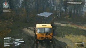 Spintires MudRunner: КАМАЗ И ГРЯЗЬ #камаз #KAMAZ #бездорожье #симулятор #simulator