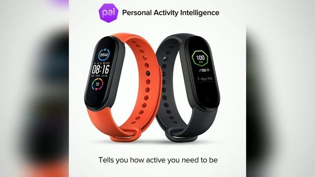 Mi Smart Band 5-1.1” AMOLED Color Display смотреть онлайн