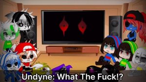 Undertale Reacts To The Villain Sans Squad - Error VS Underplayer Animation (Gacha Club)