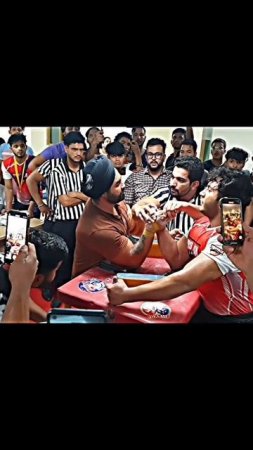 Revenge 🥶.. Karaj Virk Defeated #armwrestling #champion #viral #strength #backpressure