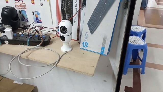 BULB PTZ DUAL LENSES ip camera bd 2023 cctv camera