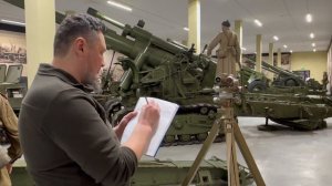 Ориентирование Гаубицы Д-30