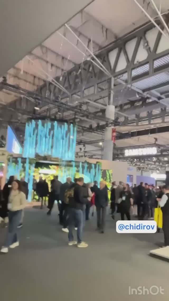 Потрясающий водопад на ISE 2025