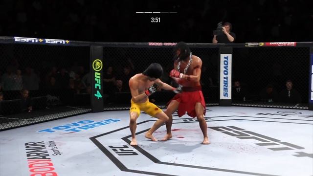 UFC4 Bruce Lee vs. Indian Kali EA Sports UFC 4 смотреть онлайн
