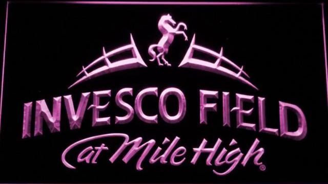 Denver Broncos Invesco Field LED Neon Sign - Legacy Edition смотреть онлайн