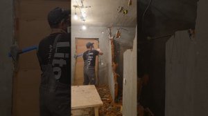 Демонтаж перегородки