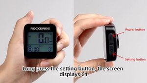 ROCKBROS Bike Computer GPS Speedometer Road Bike MTB