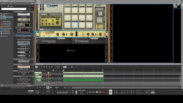 Tutorial - sidechain compression in Reason (сайдчейн компрессия в ризон))