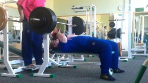 Жим лежа 195кг