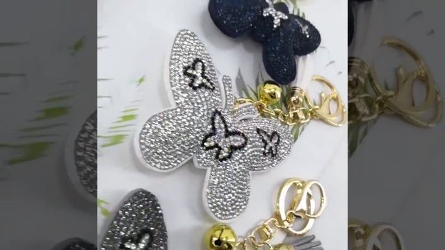 Тренд корейский бархат цвет бабочка насекомое брелок кулон дамская сумка кисточка подвеска смотреть онлайн