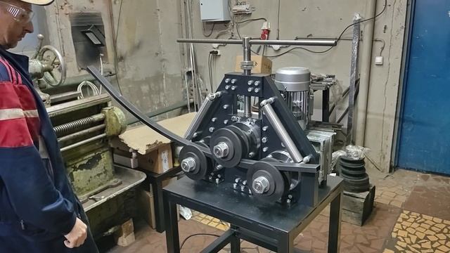 Профилегиб электромеханический ПСК-50 (трубогиб профильной трубы)