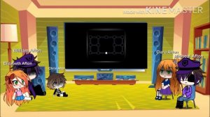 Afton Family reacts to fnaf 6 ending revoiced by William afton